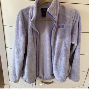 lavender north face jacket